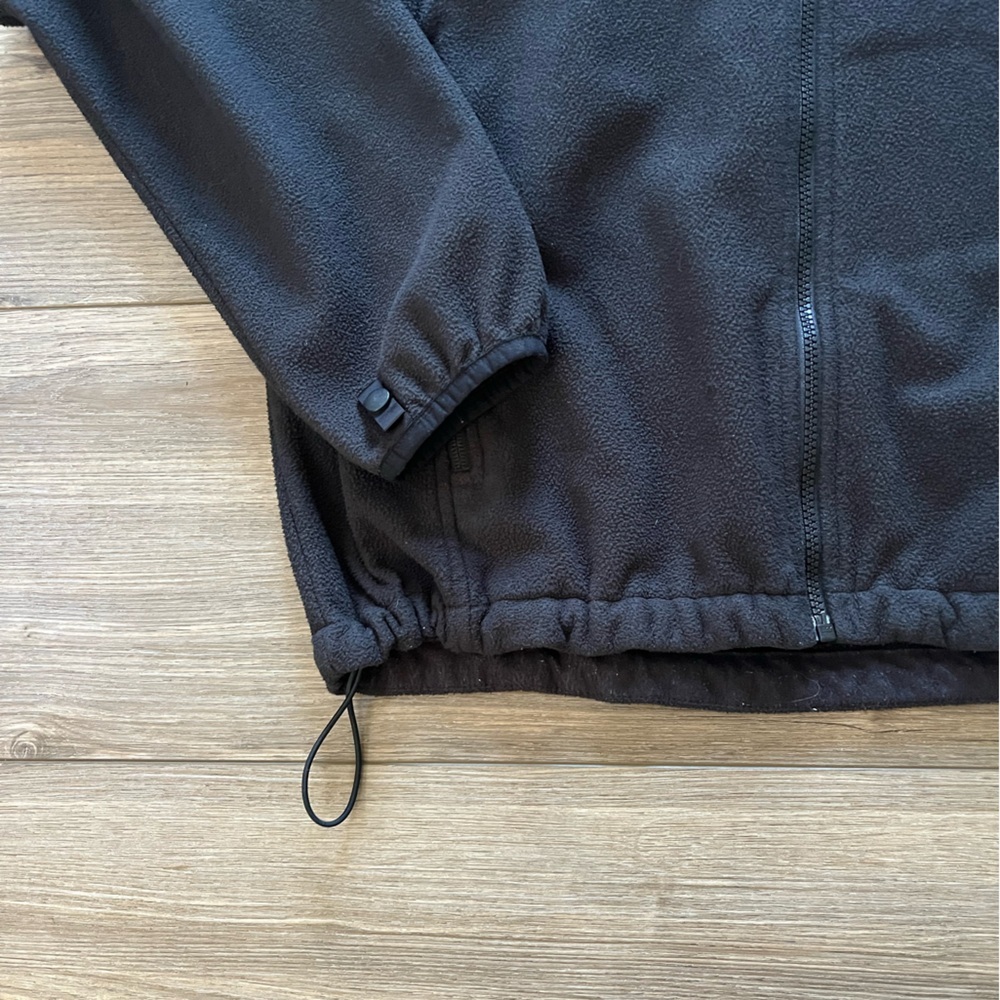The North Face Men's Black Fleece Full Zip Jacket Size XL - Picture 3 of 5